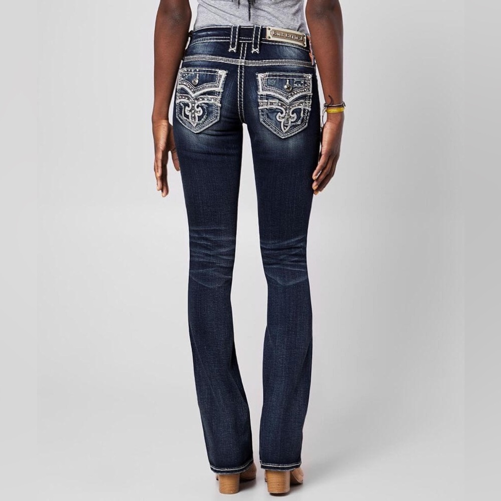 Rock Revival Celinda Mid Rise Boot Stretch Jean
